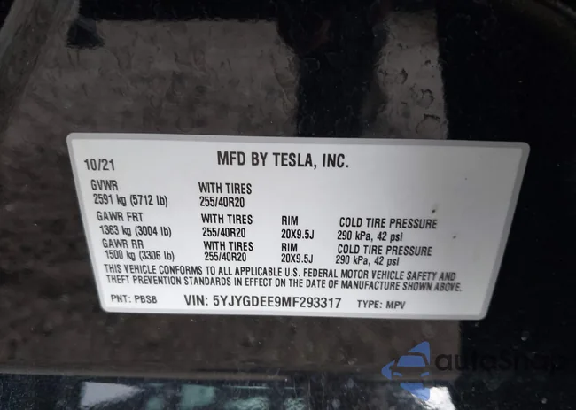 5YJYGDEE9MF293317: 42660830