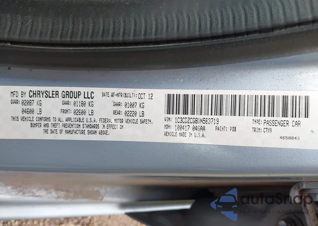 1C3CDZCG8DN583719: 42660863