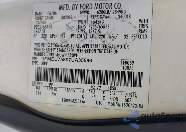 1FMEU75897UA35586: 42660077