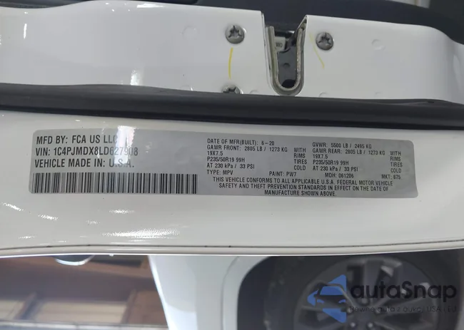 1C4PJMDX8LD627908: 42661349