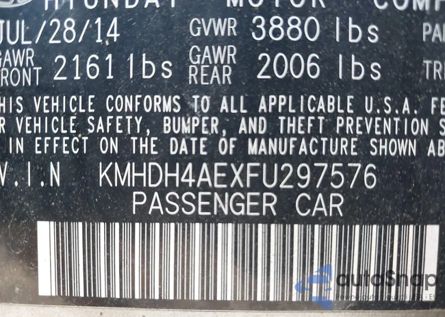 KMHDH4AEXFU297576: 42661444