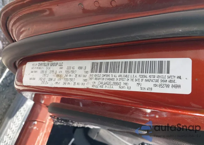 1C4AJWAG2EL299643: 42661449