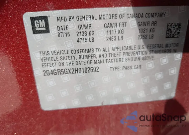 2G4GR5GX2H9102692: 42661589