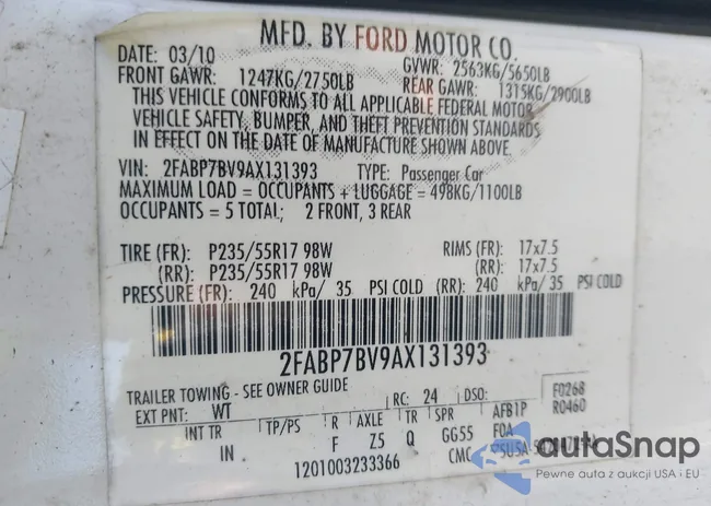 2FABP7BV9AX131393: 42661655