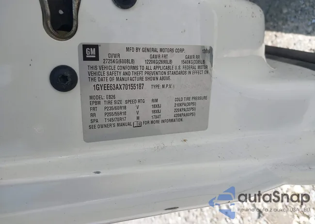 1GYEE63AX70155187: 42660944