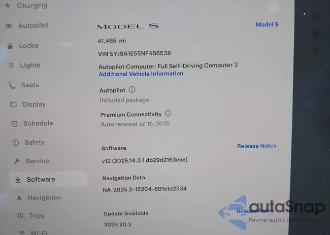 5YJSA1E55NF486538: 42660966