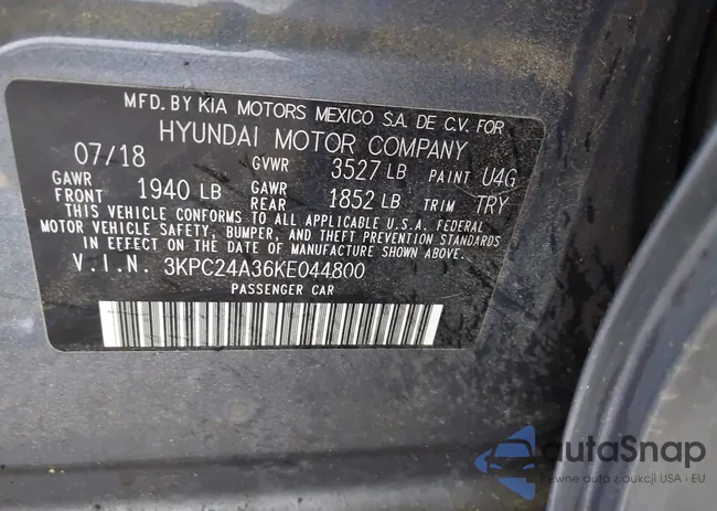 3KPC24A36KE044800: 42661021