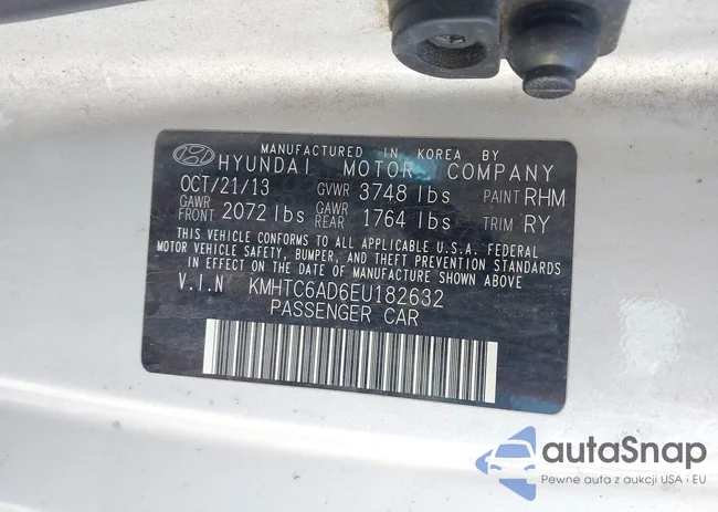 KMHTC6AD6EU182632: 42661210