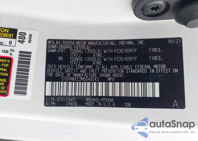 5TDYRKEC2MS049243: 42662059