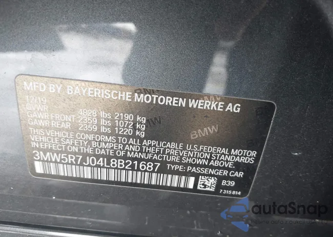 3MW5R7J04L8B21687: 42663486