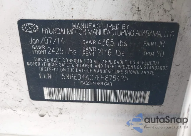 5NPEB4AC7EH875425: 42663588