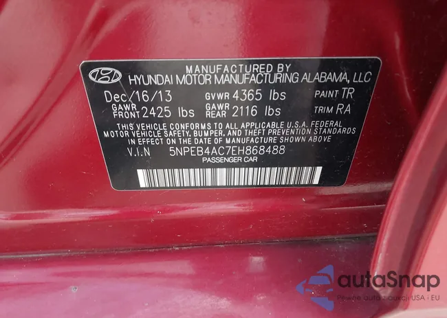 5NPEB4AC7EH868488: 42663676