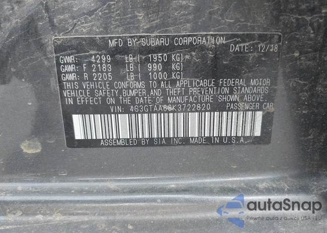 4S3GTAA68K3722820: 42663799