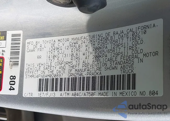 3TMMU4FN8AM020897: 42663800