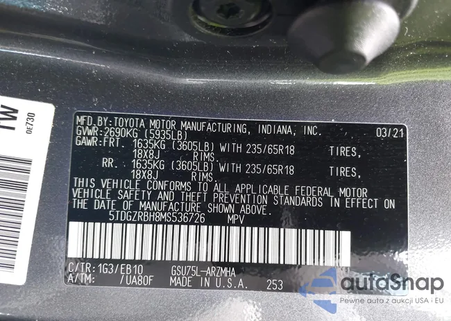 5TDGZRBH8MS536726: 42662998