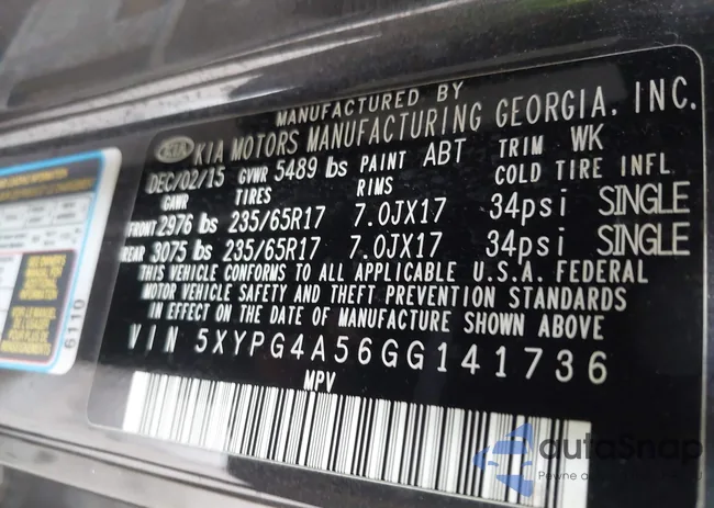 5XYPG4A56GG141736: 42664593