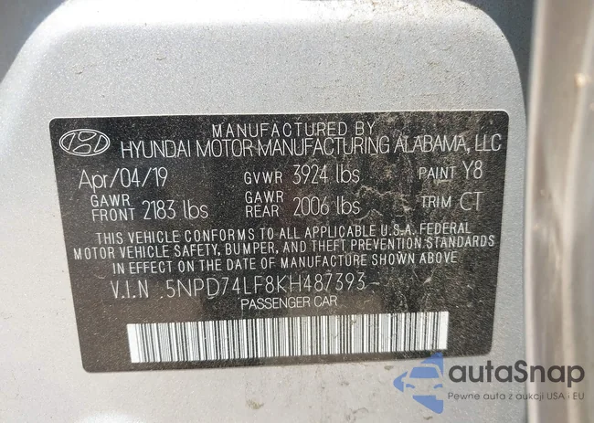 5NPD74LF8KH487393: 42664610