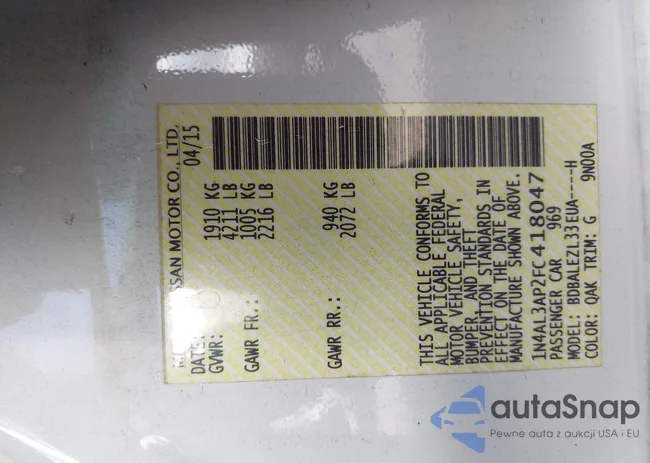 1N4AL3AP2FC418047: 42664624