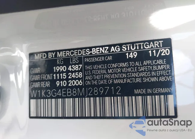 W1K3G4EB8MJ289712: 42664665