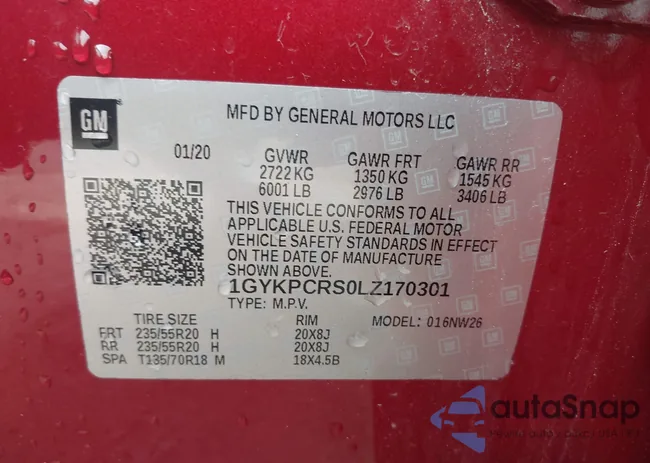 1GYKPCRS0LZ170301: 42664751