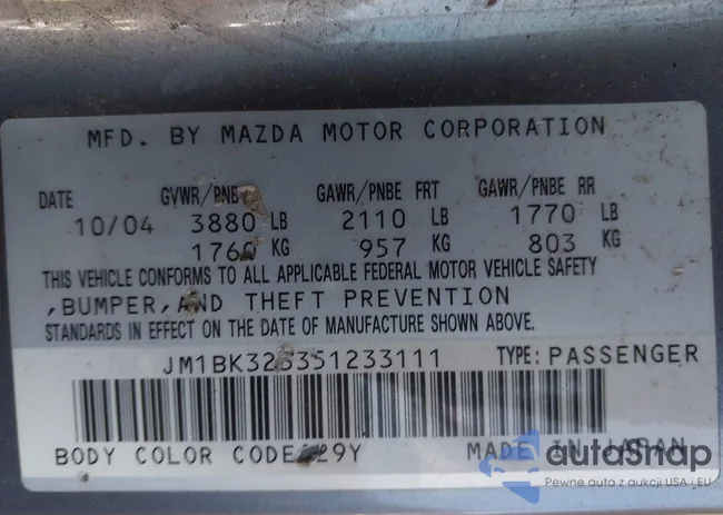 JM1BK323351233111: 42664893