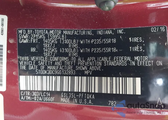 5TDDK3DC9GS132893: 42663978