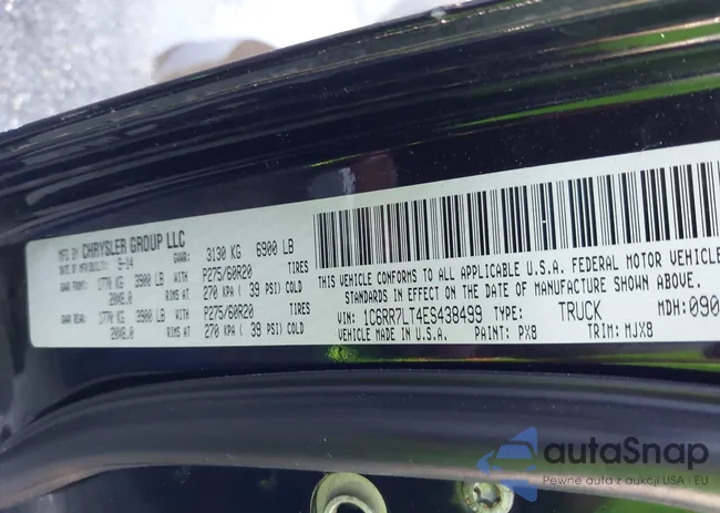 1C6RR7LT4ES438499: 42664003