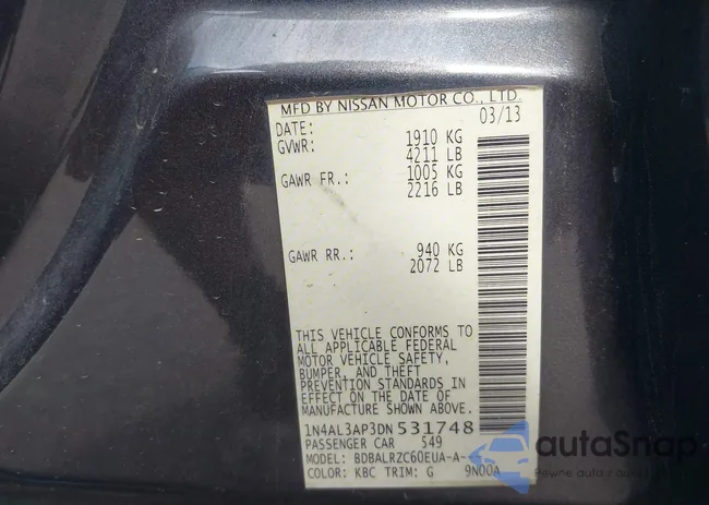 1N4AL3AP3DN531748: 42664101