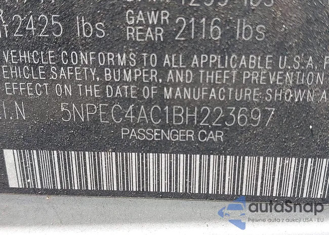 5NPEC4AC1BH223697: 42665704