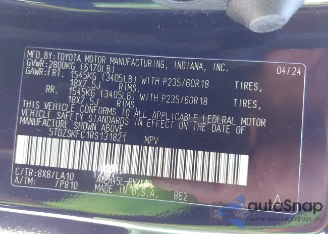 5TDZSKFC1RS131821: 42666483