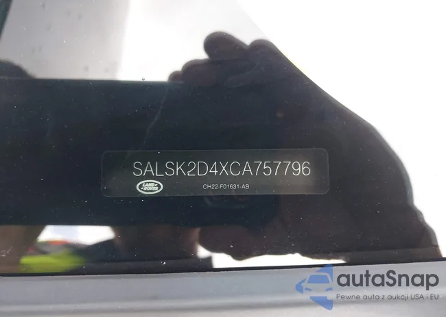 SALSK2D4XCA757796: 42666814