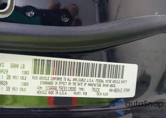 1C6RR6LT5ES113595: 42667468