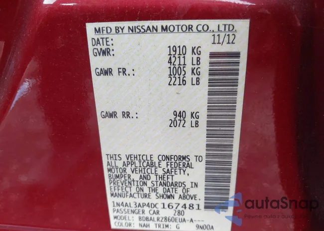 1N4AL3AP4DC167481: 42667771