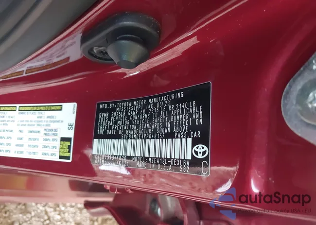 5YFB4MDE4PP048157: 42667862