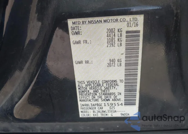 1N4BL3AP8GC159554: 42668393