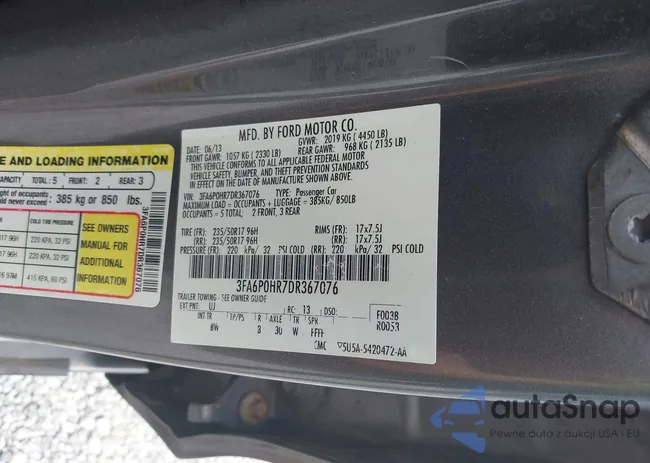 3FA6P0HR7DR367076: 42668568