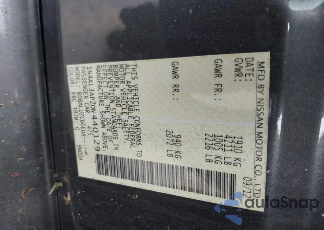 1N4AL3AP2DN440129: 42668575