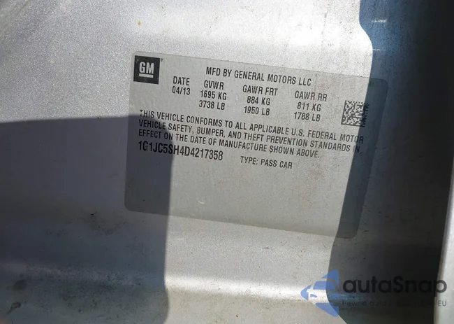 1G1JC5SH4D4217358: 42667914