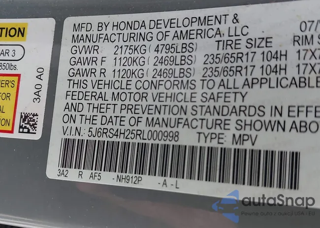 5J6RS4H25RL000998: 42667934