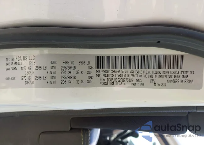 1C4PJMCS2FW775129: 42668024