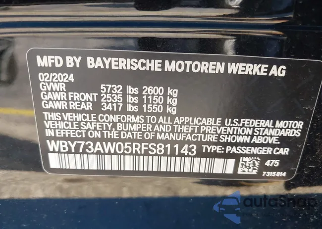 WBY73AW05RFS81143: 42669404