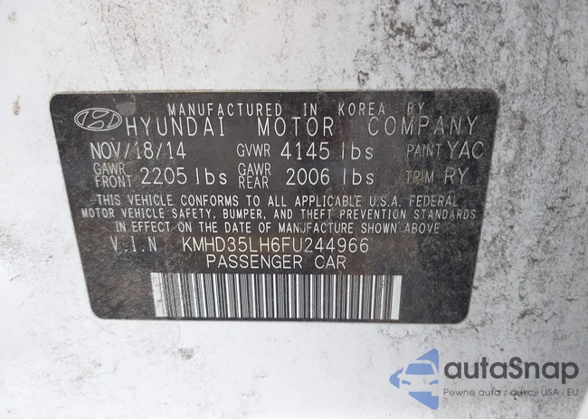 KMHD35LH6FU244966: 42669424