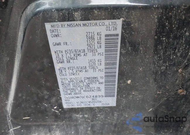 5N1AR2MM7GC624899: 42669650