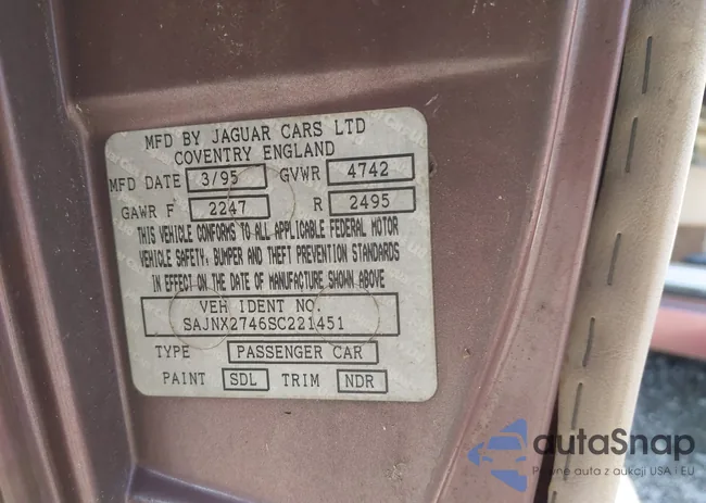 SAJNX2746SC221451: 42669042