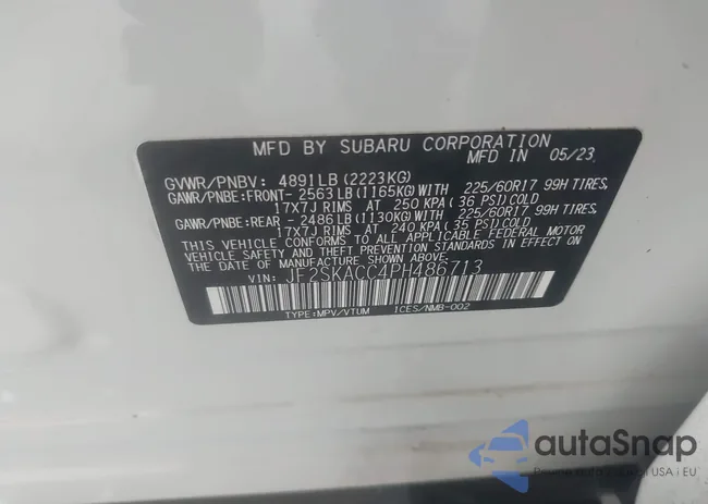 JF2SKACC4PH486713: 42669149