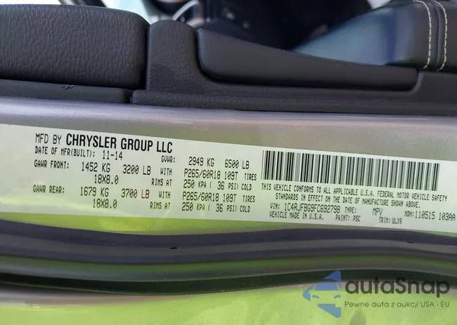 1C4RJFBG9FC692798: 42669213