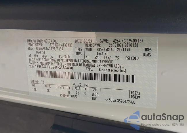 1FBAX2Y89RKA83438: 42670393