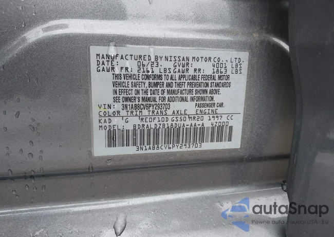 3N1AB8CV6PY293703: 42670802