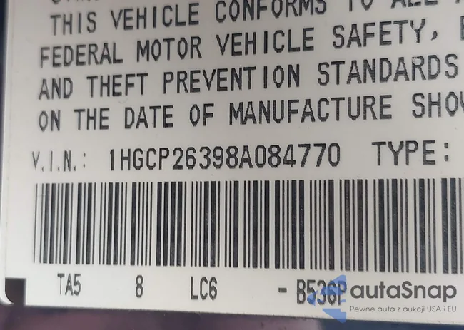 1HGCP26398A084770: 42671348