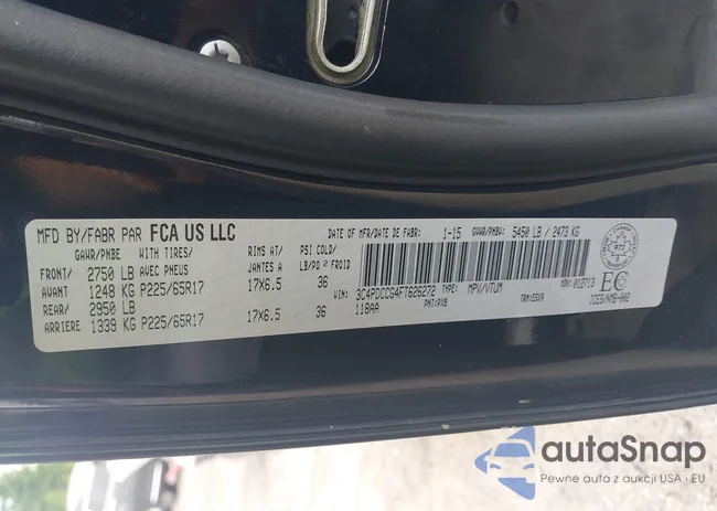 3C4PDCCG4FT626272: 42671787